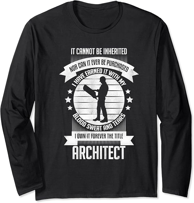 Architecture Apparel Long Sleeve TShirt Amazon.co.uk Fashion